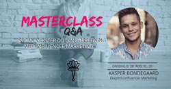 Netværks masterclass Kasper Bondegaard